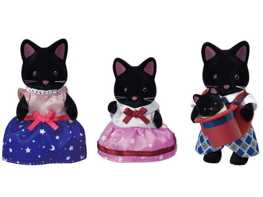 Calico Critters Midnight Cat Family - JKA Toys