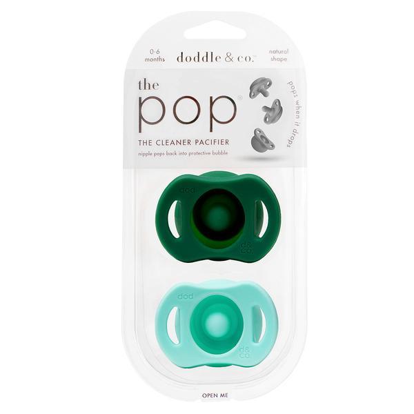 The Pop Pacifier 2 Pack - Romaine & Mint - JKA Toys