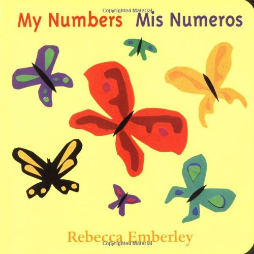 My Numbers / Mis Numeros Board Book - JKA Toys
