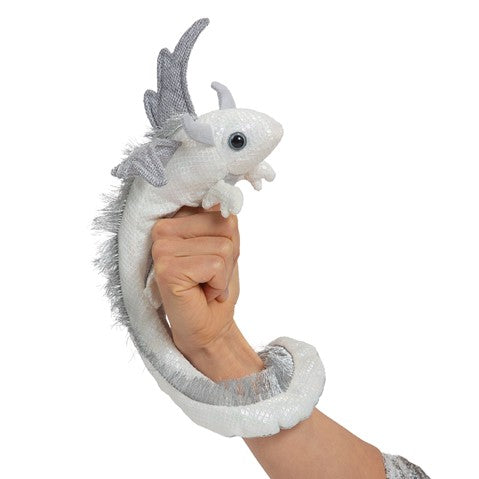 Pearl Dragon Wristlet Puppet - JKA Toys