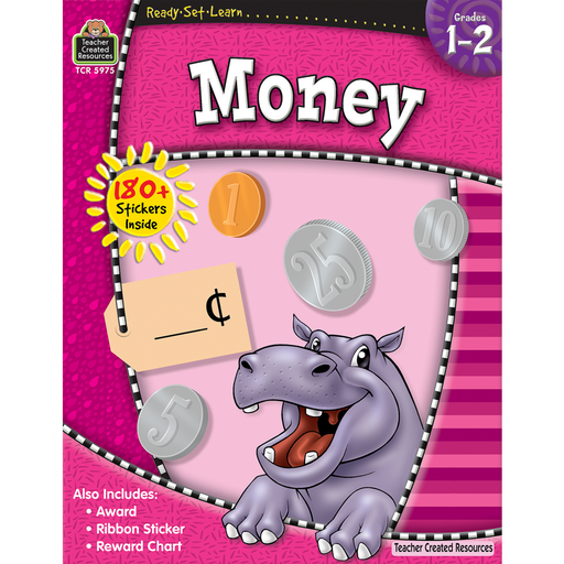 Ready Set Learn Workbook: Grades 1-2 - Money - JKA Toys