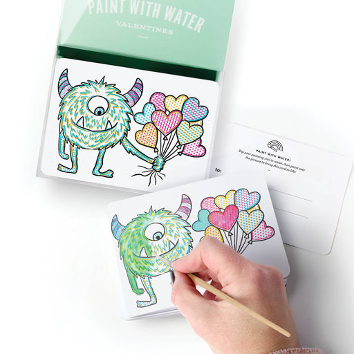Monster Paint With Water Valentines - JKA Toys