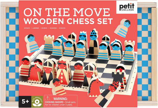 On The Move Wooden Chess Set - JKA Toys