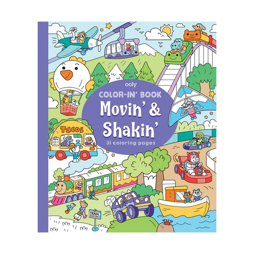 Movin’ & Shakin’ Coloring Book - JKA Toys