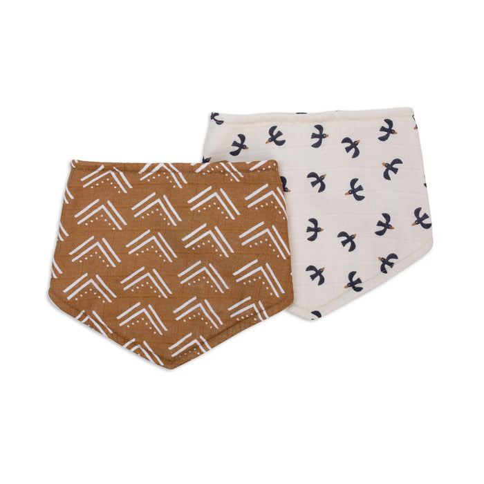 Mudcloth Bandana Bibs 2 Pack - JKA Toys