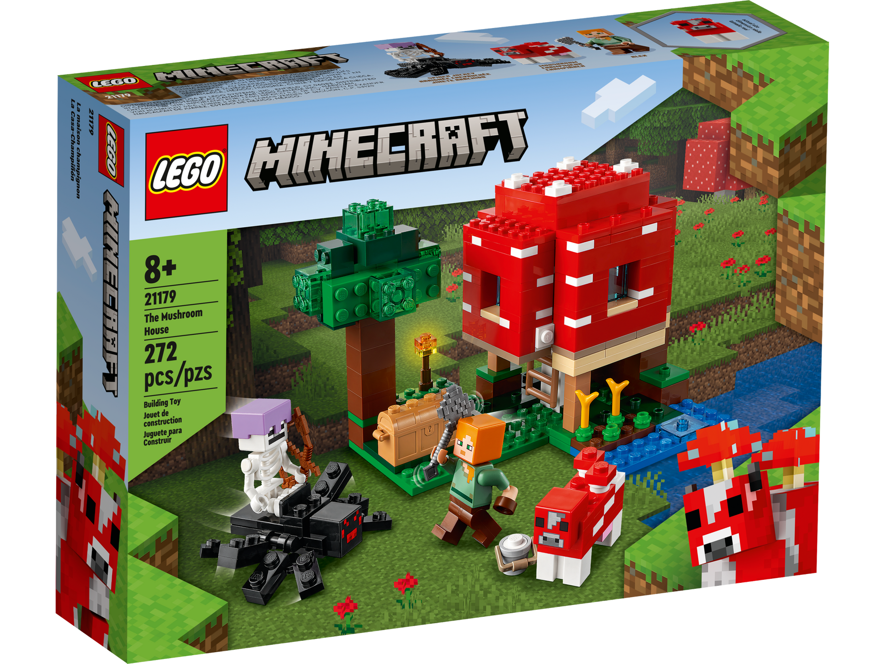 LEGO Minecraft: The Mushroom House - JKA Toys