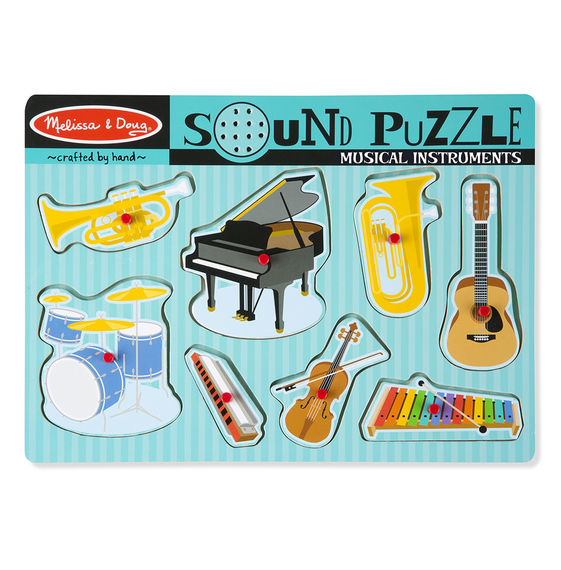 Musical Instruments Sound Puzzle - JKA Toys