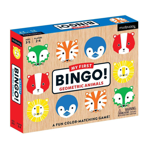 My First Bingo! Geometric Animals - JKA Toys