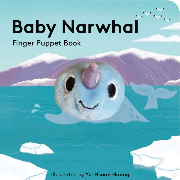 Baby Narwhal Finger Puppet Book - JKA Toys