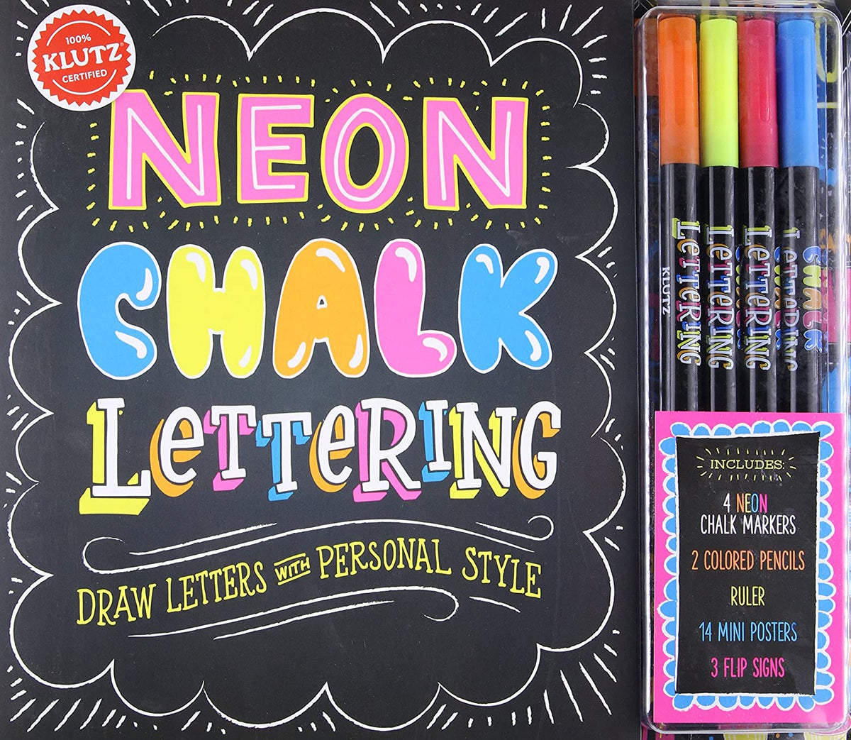Neon Chalk Lettering Kit — JKA Toys