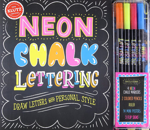 Neon Chalk Lettering Kit - JKA Toys