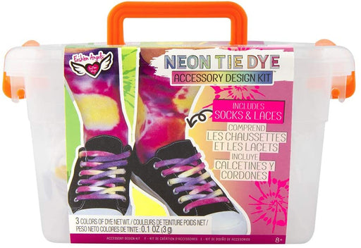 Neon Tie Dye Socks & Laces Kit - JKA Toys