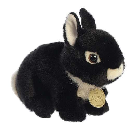 Black Netherlands Dwarf Bunny - JKA Toys
