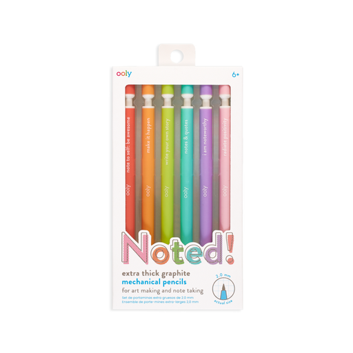 Noted! Extra Thick Graphite Mechanical Pencils - JKA Toys