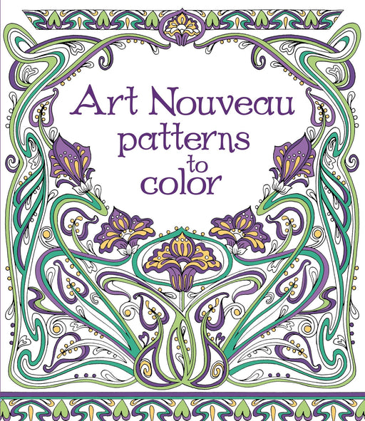 Art Nouveau Patterns To Color - JKA Toys