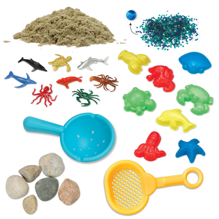 Ocean & Sand Sensory Bin - JKA Toys
