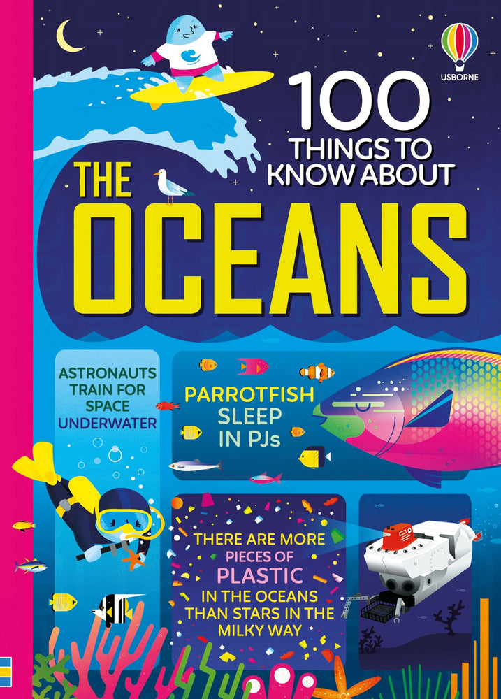 100 Things To Know About The Oceans Hardcover Book - JKA Toys