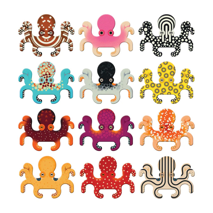 Octopuses Shaped Memory Match - JKA Toys