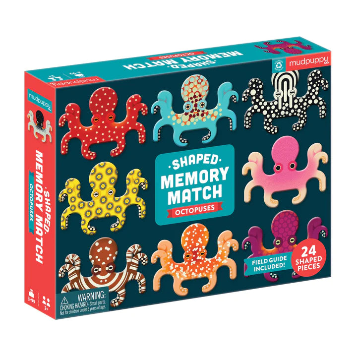 Octopuses Shaped Memory Match - JKA Toys