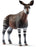 Okapi Figure - JKA Toys
