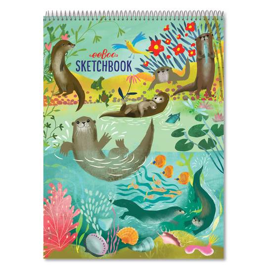Otters At Play Sketchbook - JKA Toys