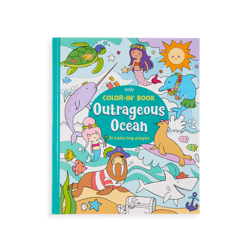 Outrageous Ocean Coloring Book - JKA Toys