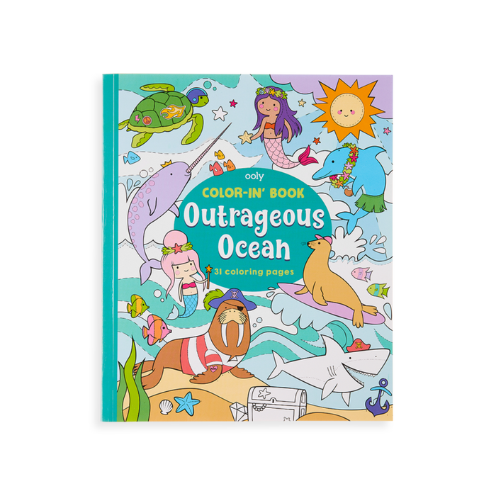 Outrageous Ocean Coloring Book - JKA Toys