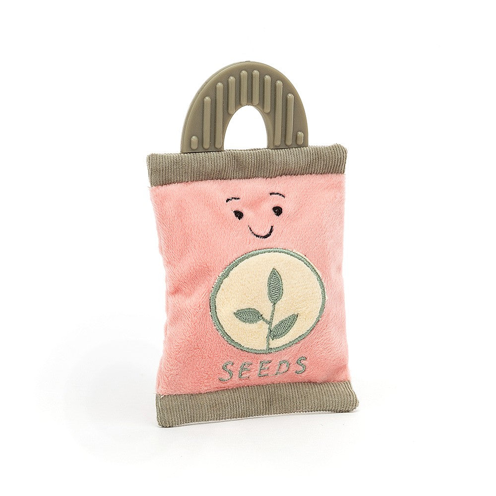 Whimsy Garden Seed Packet Rattle - JKA Toys