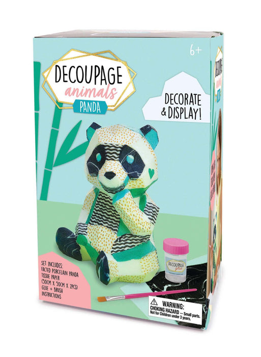 Panda Decoupage - JKA Toys