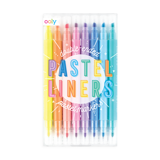 Pastel Liners Dual Tip Markers - JKA Toys