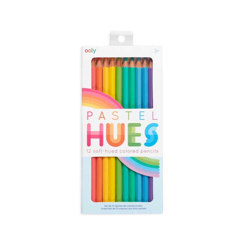 Pastel Hues Colored Pencils - JKA Toys