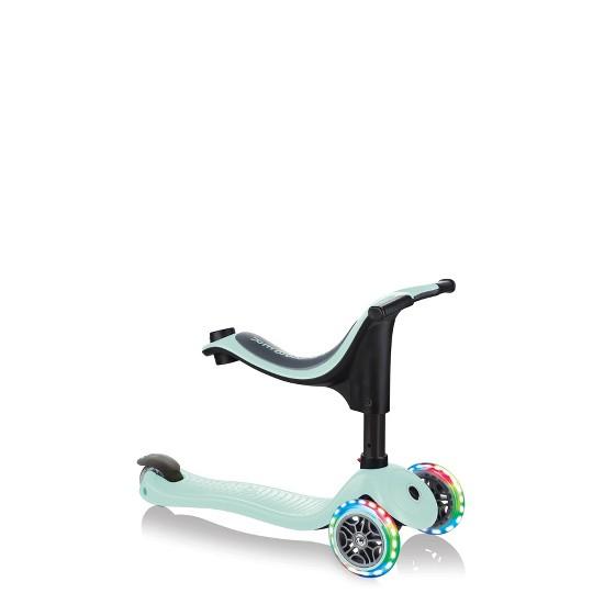 Globber Go Up 4 In 1 Pastel Green Scooter with Light Up Wheels - JKA Toys