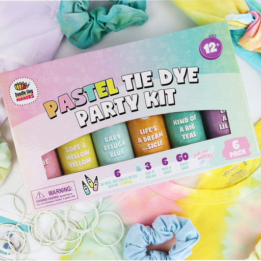 Pastel Tie Dye Party Kit - JKA Toys