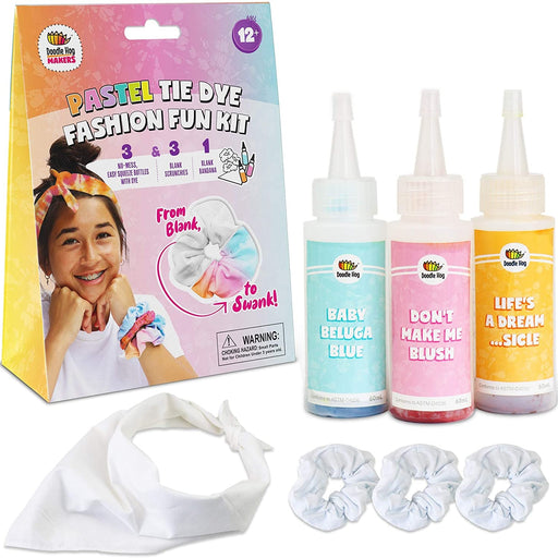 Pastel Tie Dye Fashion Fun Kit - JKA Toys