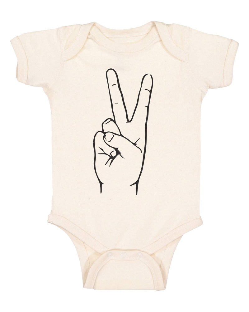 Peace Baby Bodysuit Size 12 Months - JKA Toys