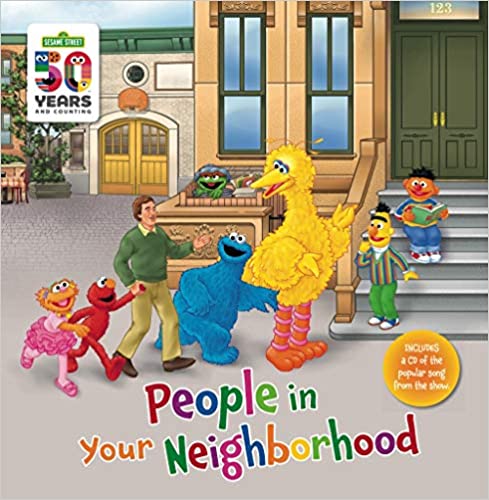 Sesame Street: People In Your Neighborhood Hardcover Book - JKA Toys