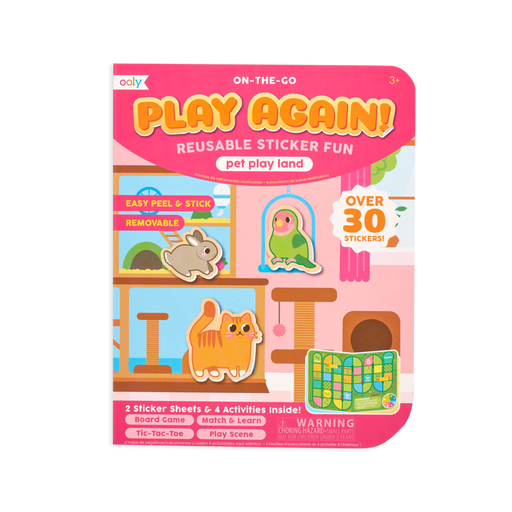 Play Again! Mini On-The-Go Activity Kit - Pet Play Land - JKA Toys