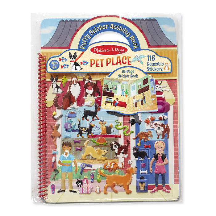 Pet Place Puffy Sticker Book - JKA Toys