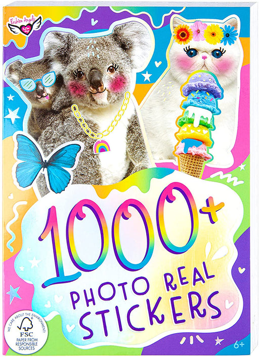 1000+ Photo Real Stickers Sticker Book - JKA Toys