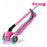 Globber Primo Pink Foldable Scooter with Light Up Wheels - JKA Toys