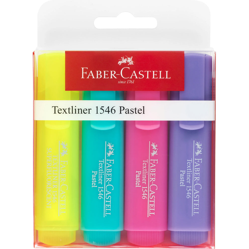 4ct Pastel TextLiner/Highlighter - JKA Toys