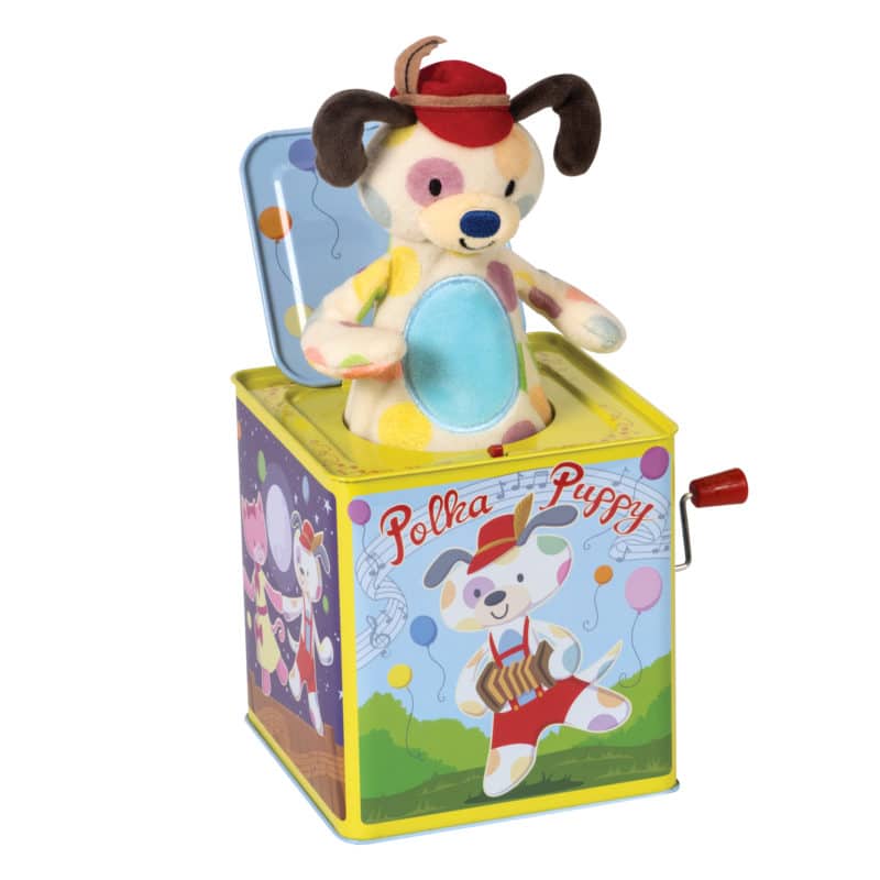 Polka Puppy Jack In The Box - JKA Toys