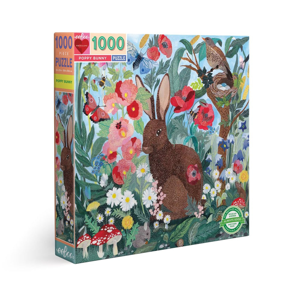 1000 Piece Poppy Bunny Puzzle - JKA Toys