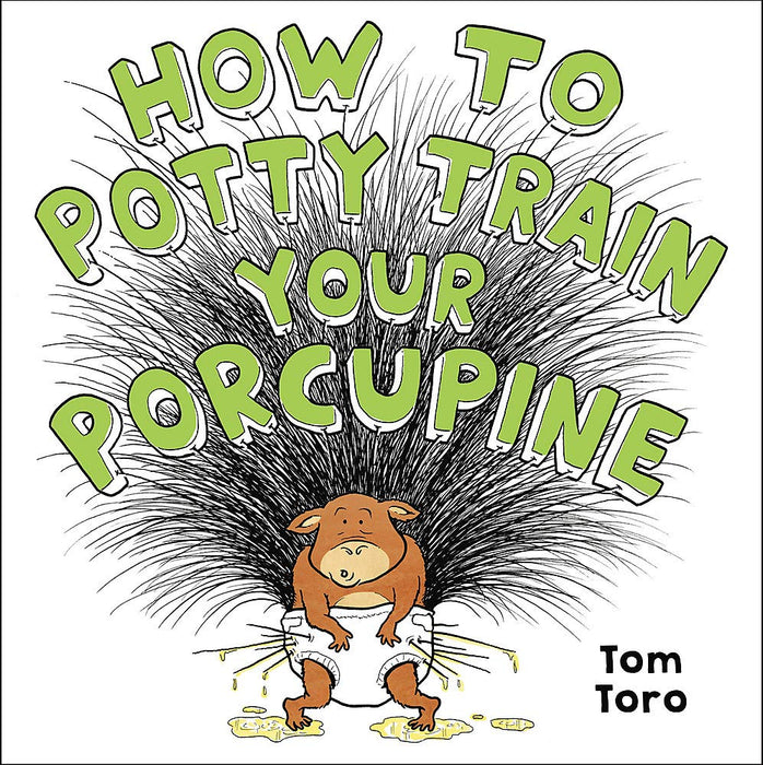 How To Potty Train Your Porcupine Hardcover Book - JKA Toys