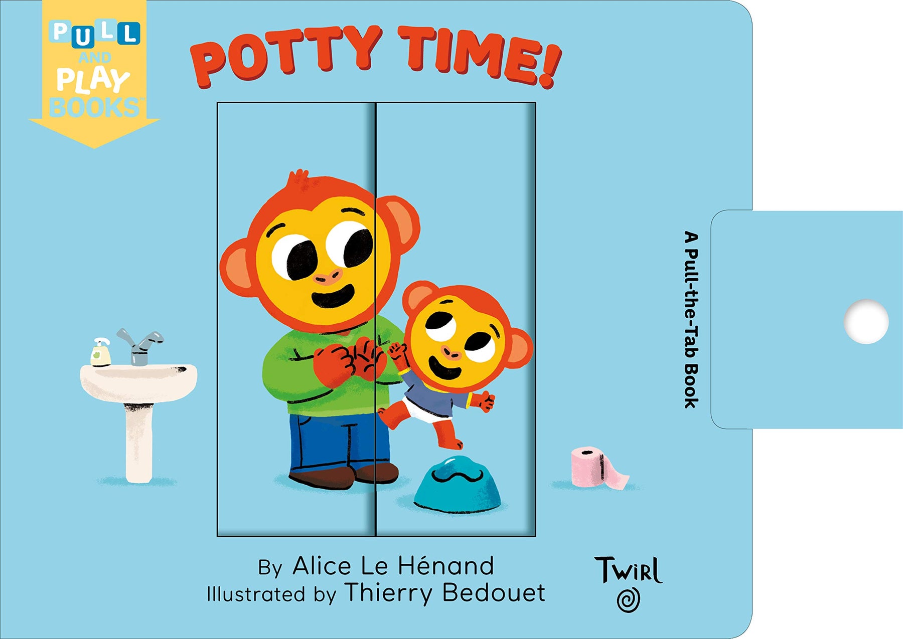 Potty Time!: A Pull the Tab Book - JKA Toys