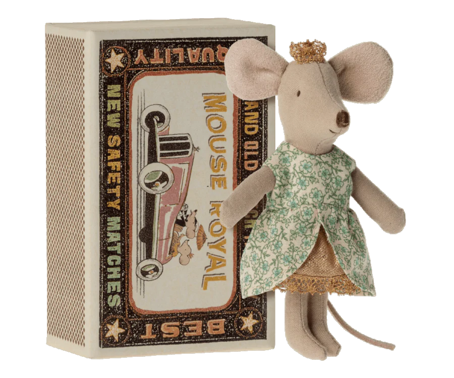Maileg Princess Little Sister Mouse in Matchbox - JKA Toys