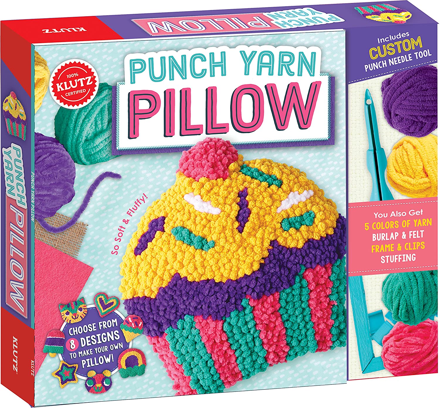Punch Yarn Pillow - JKA Toys