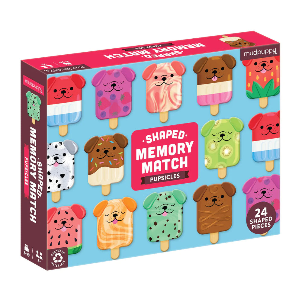 Pupsicles Shaped Memory Match Game - JKA Toys