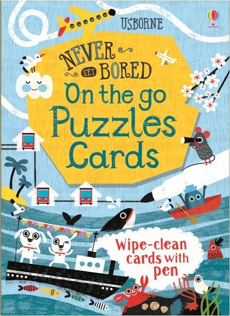 Never Get Bored On The Go Puzzle Cards - JKA Toys