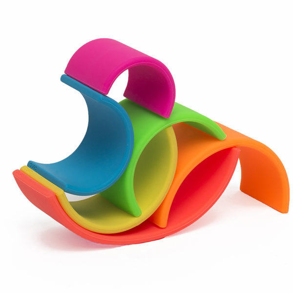 Dena Neon Rainbow Teether - JKA Toys